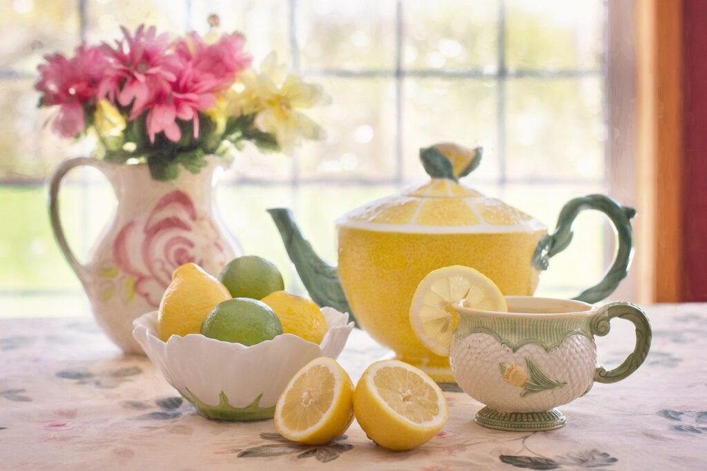 tea, lemons, tea pot-783352.jpg