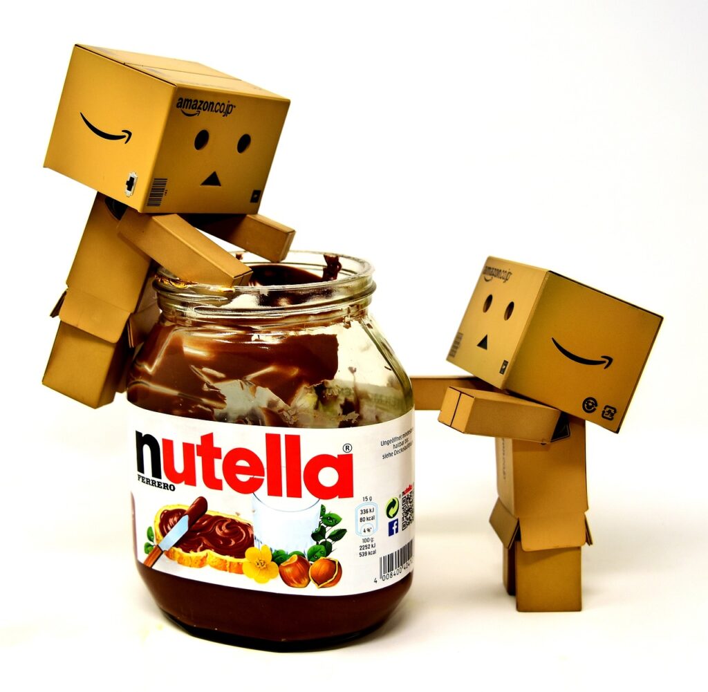 nibble, nutella, danbo-3298692.jpg